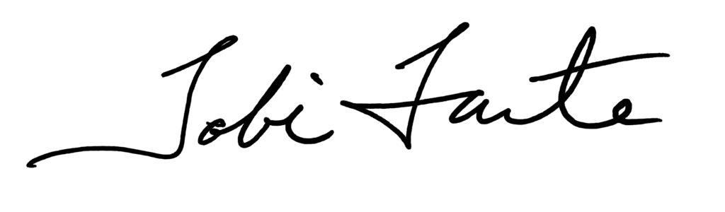 Cursive signature of Tobie Funte Flannery, LPC-A, NCC